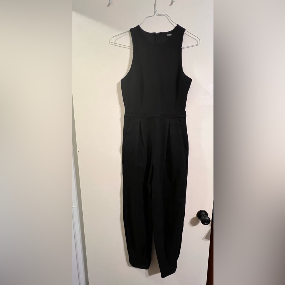 Express baggie legs jumpsuit size S thick material - Picture 2 of 8